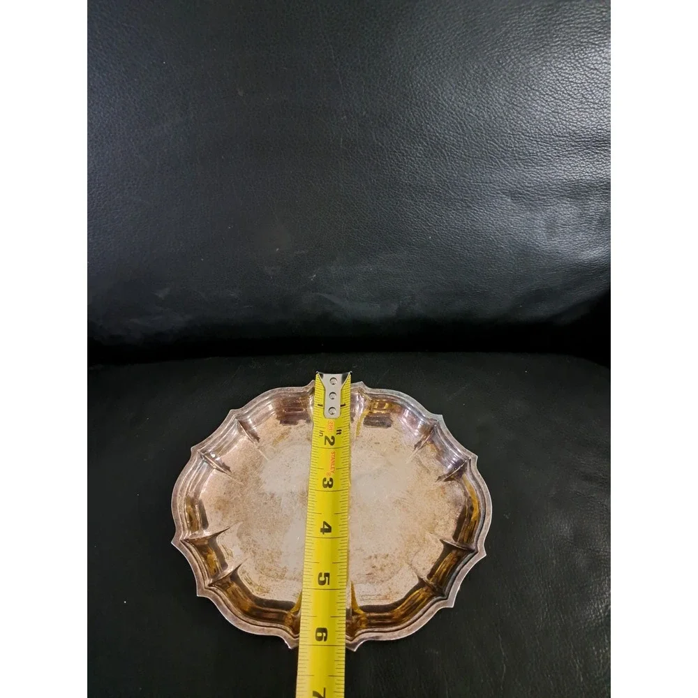 Vintage Chippendale INTERNATIONAL SILVER CO Silverplate Serving Bowl 11